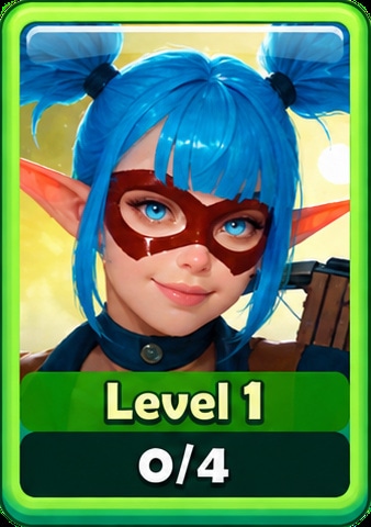 Huntress hero card